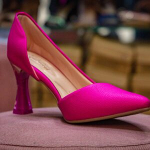 Taco Cono Rosado Semi Abierto