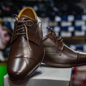 Zapato Formal Cuero Super Jacket café