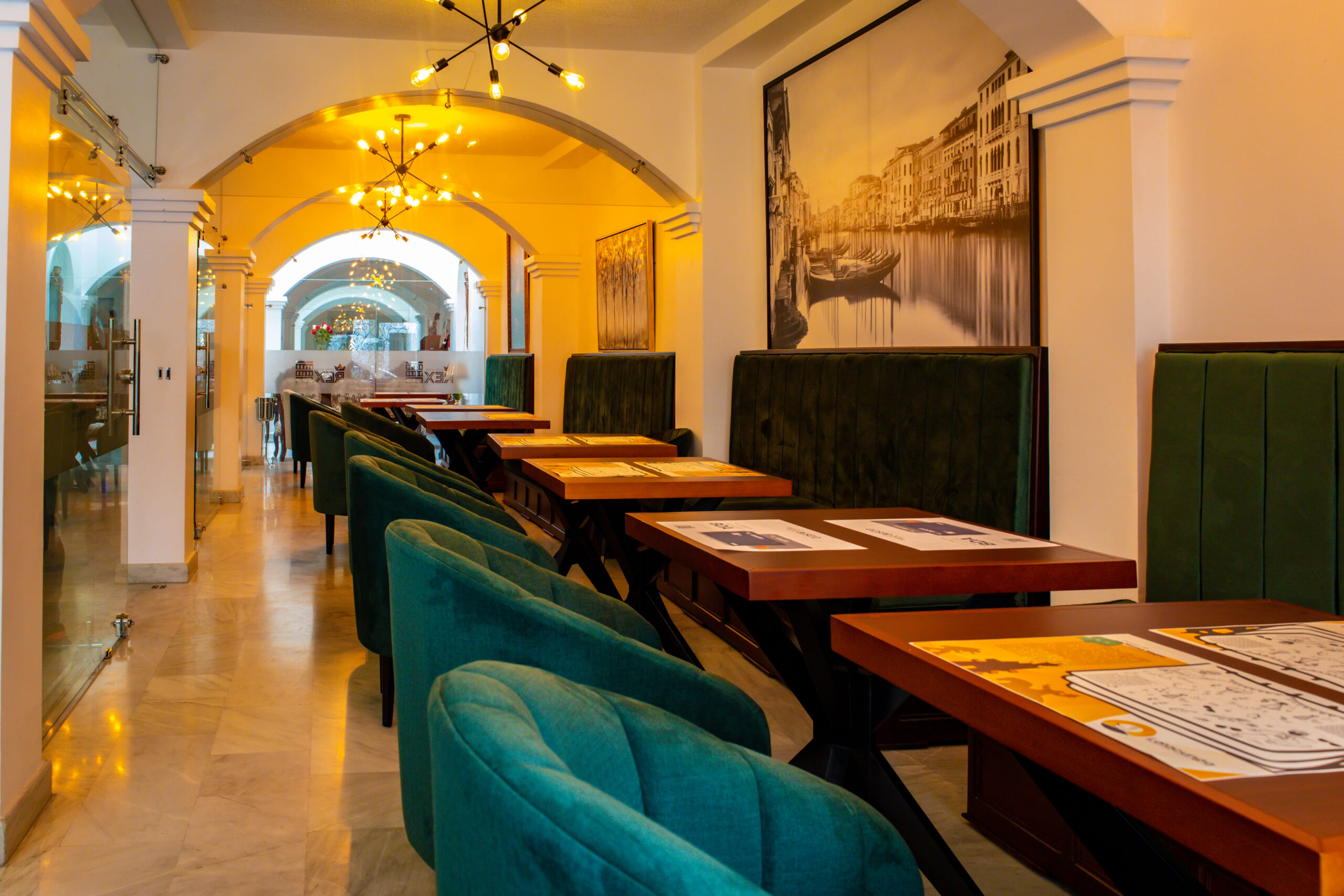 Gran Hotel Rex: Cafetería