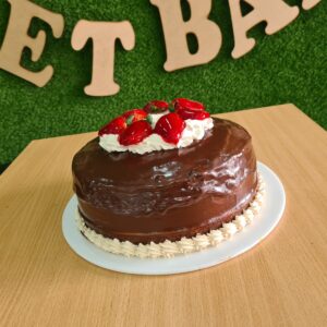 Pastel de Chocolate con Fresas