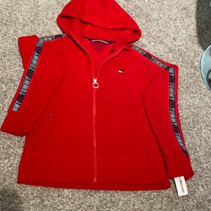 Capucha Tommy mujer rojo