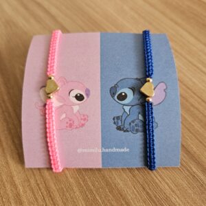 Pulseras Stitch & Ángela