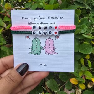 Pulseras Rawr