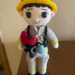 AMIGURUMI BOMBERO