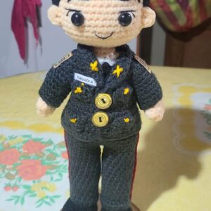 AMIGURUMI MILITAR
